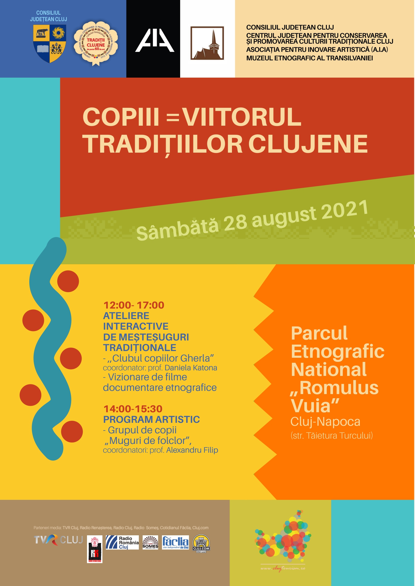 Copiii = viitorul tradițiilor clujene