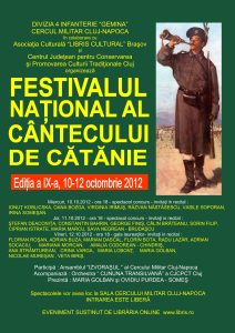 Participare la Festivalul CÂNTECULUI DE CĂTĂNIE, ediția a IX-a