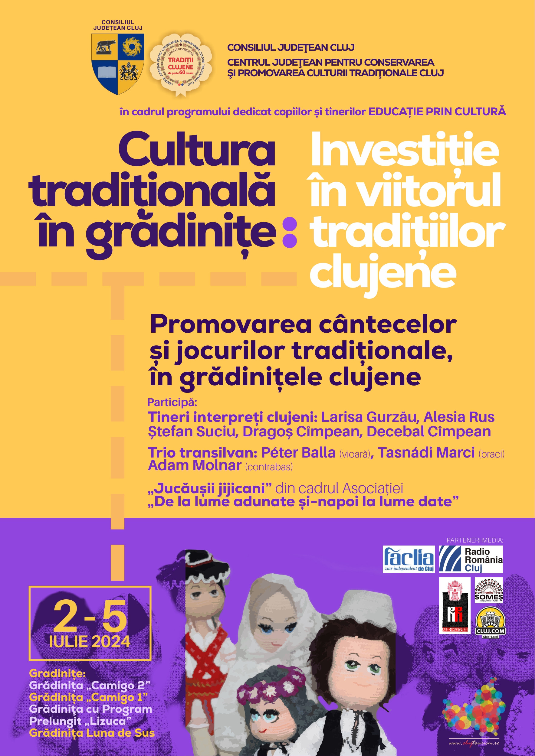 Cultura tradițională în grădinițe: Investiție în viitorul tradițiilor clujene
