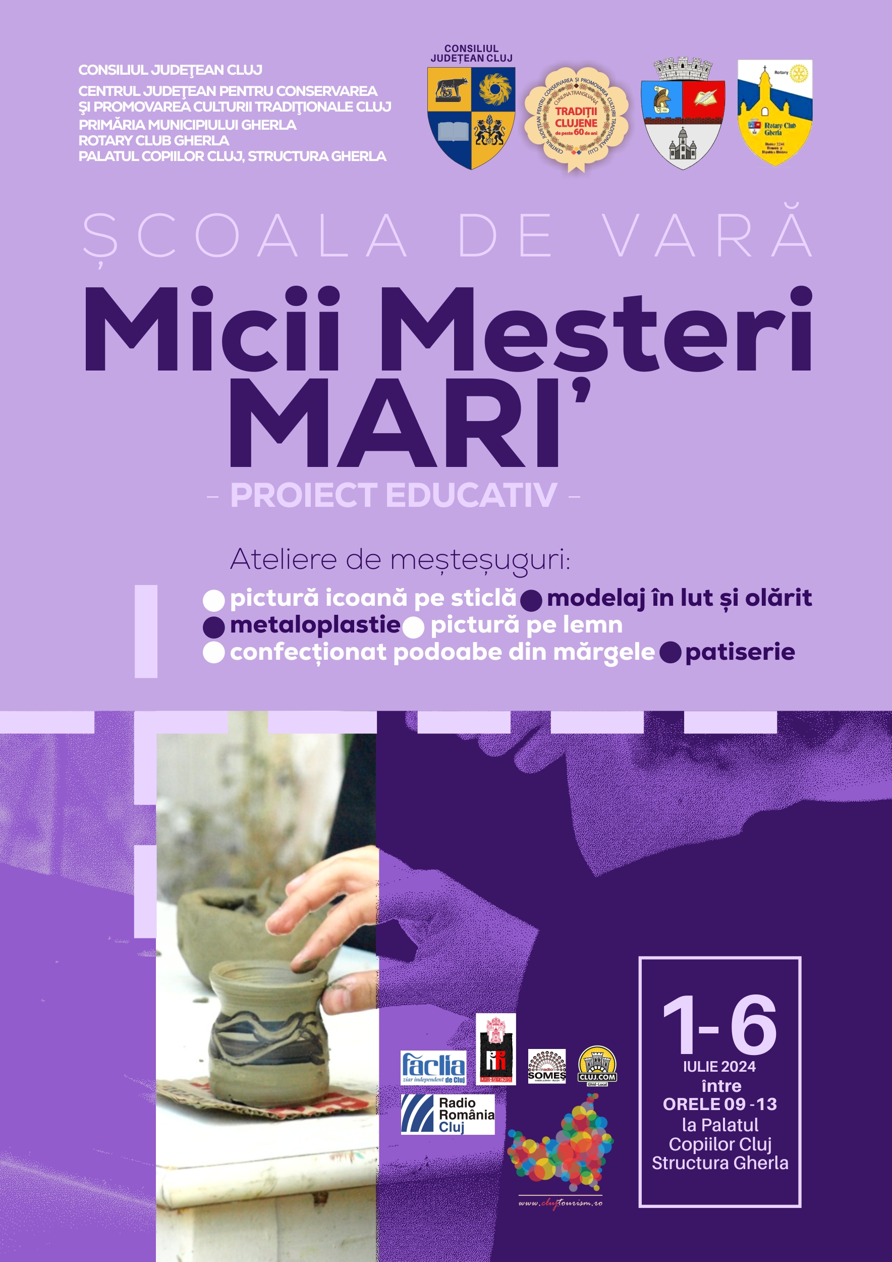 Școala de vară „Micii Meșteri Mari”