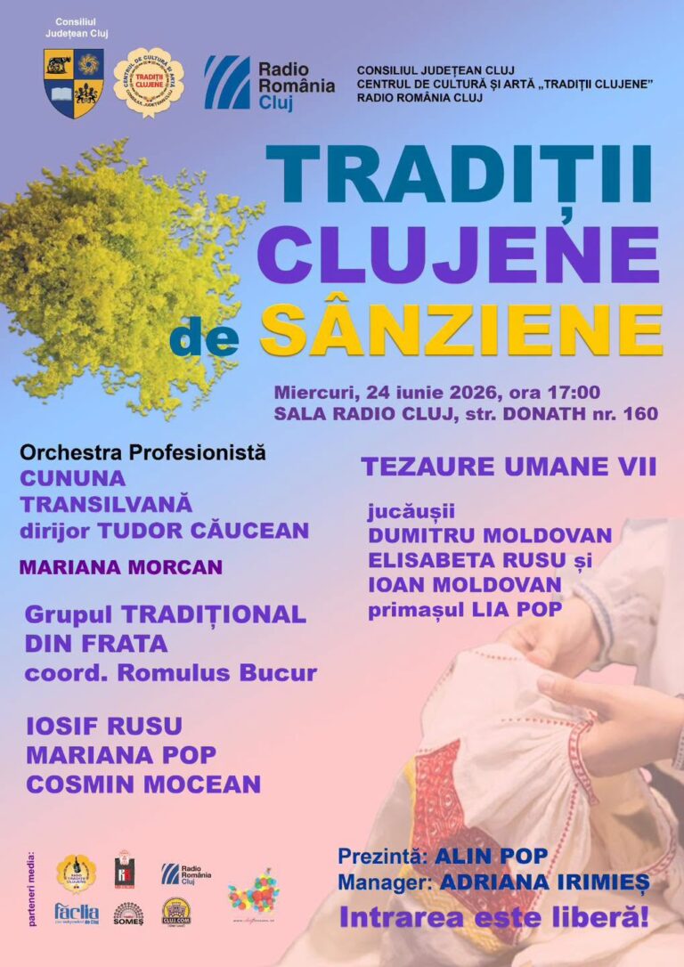 Sânzienele și Ziua Iei, celebrate la Cluj-Napoca