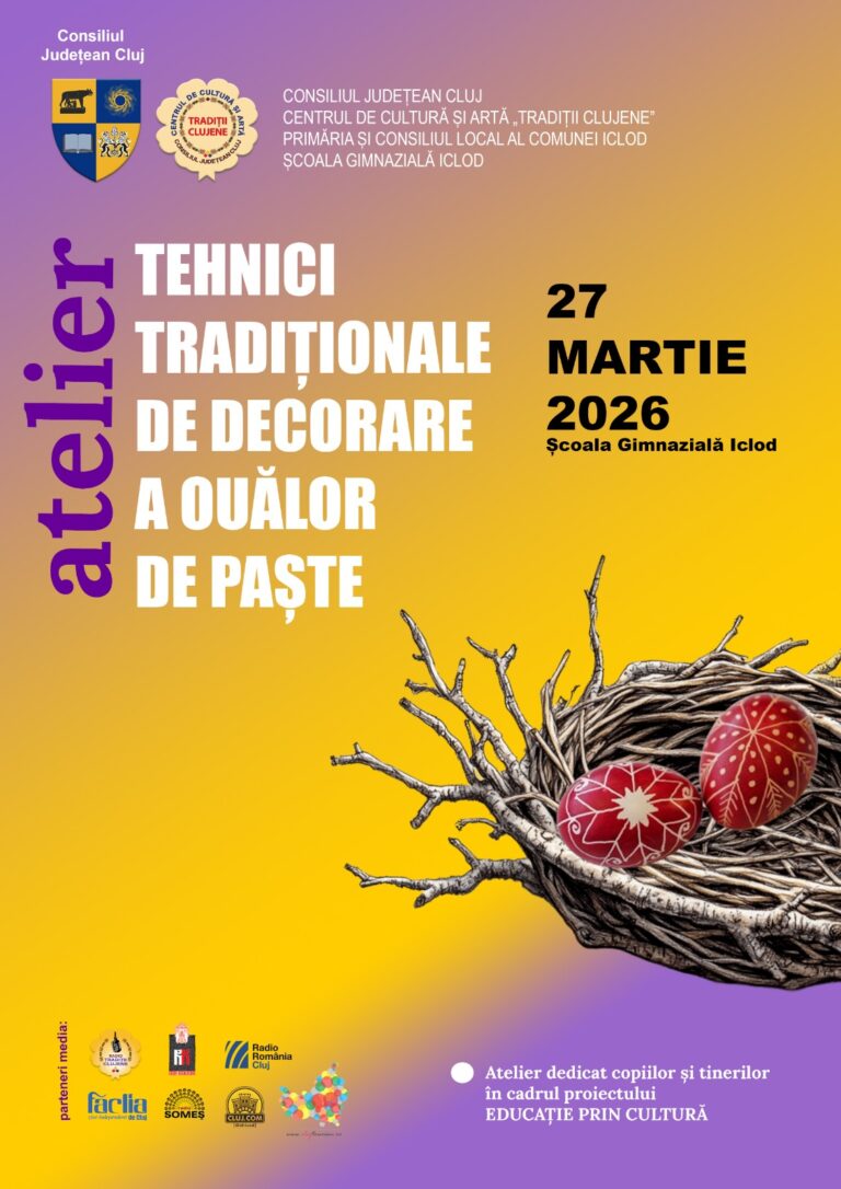 Tehnici tradiționale de decorare a ouălor de Paște, la Iclod