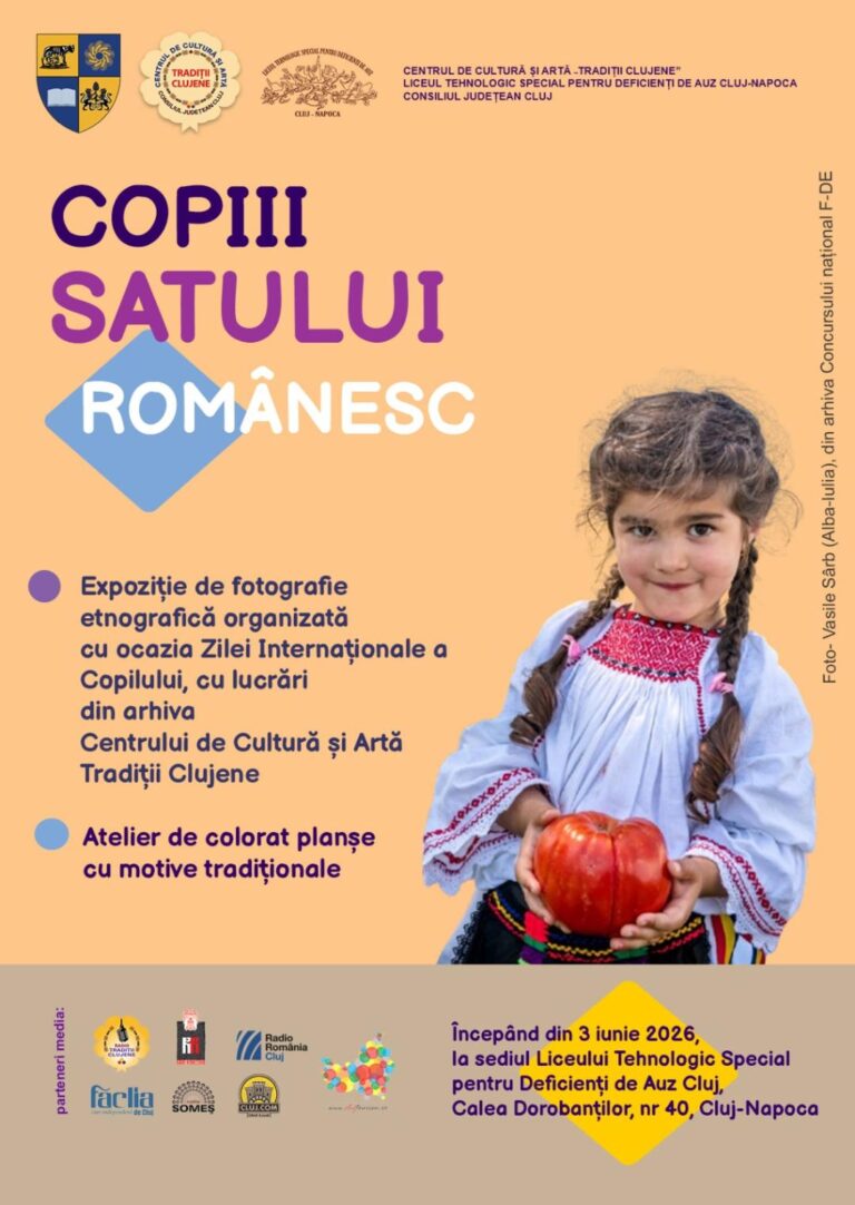 „Copiii satului românesc” – expoziție de Ziua Internațională a Copilului