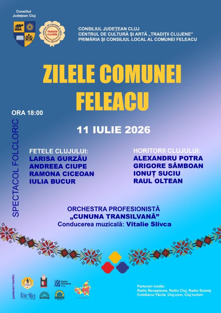 Cântecul tradițional clujean, în cadrul Zilelor Comunei Feleacu