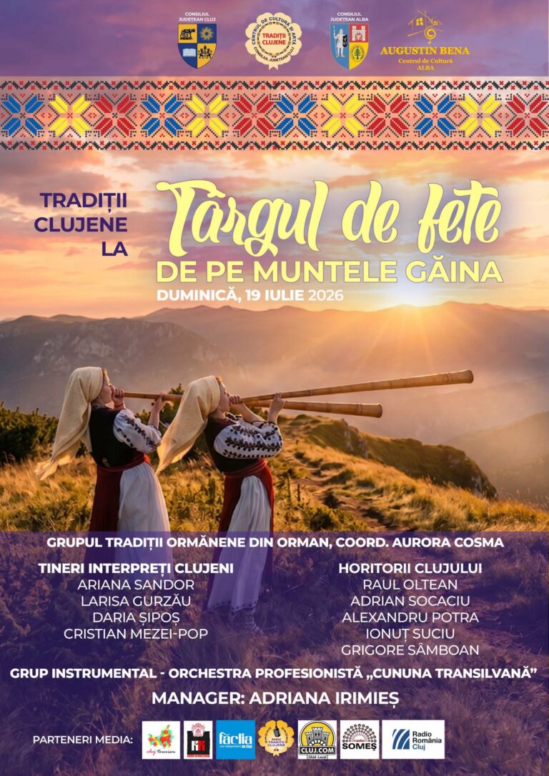Județul Cluj, reprezentat la Târgul de Fete de pe Muntele Găina